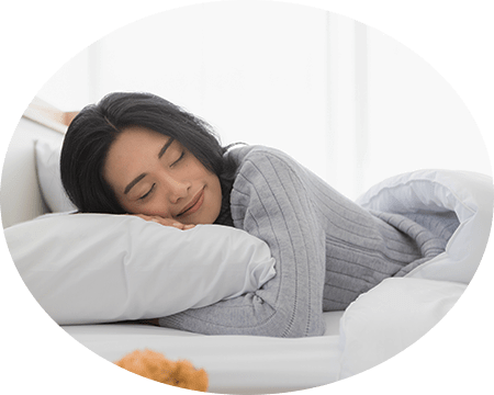 よく眠れるようになる